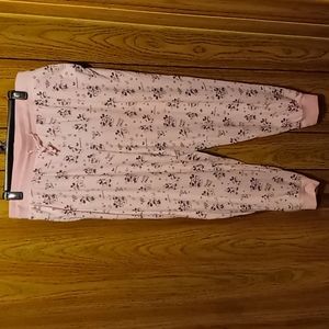 Disney pink Minnie & Mickey mouse pajama pants women's size 2XL used